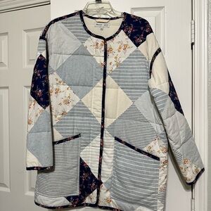 Madewell Floral Patchwork Jacket